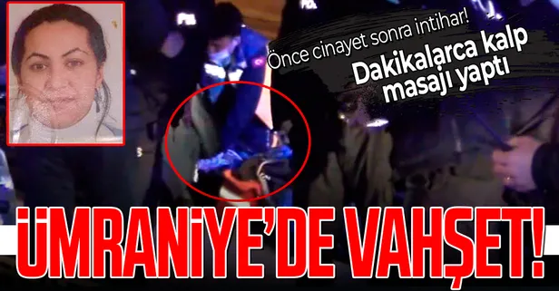 SON DAKİKA: Ümraniye'de kan donduran olay: Sokakta tartıştığı eşini silahla vuran kişi intihar etti
