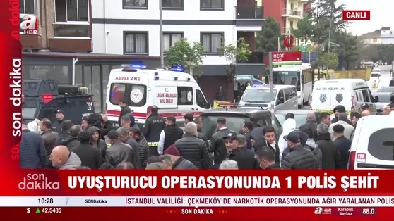 Uyuşturucu operasyonunda 1 polis şehit