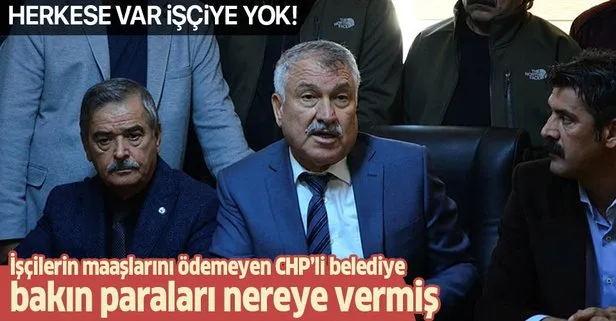CHP'li belediyede skandal! İşçilere yok, festivallere var