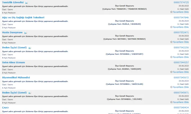 Hastane personel alımı! En az 17.450 TL maaşla çalışmak isteyenlere müjde! 22-30 Haziran İŞKUR çok sayıda personel alacak!-5