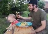 Masterchef 2021 Emre Büber'in oğlu Cafer'le videosu sosyal medyayı salladı! Herkesi eşi ve çocuğunu merak ediyordu meğer...