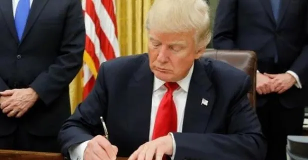 Son dakika: Trump'tan kriz çıkartacak hamle: İmzaladı