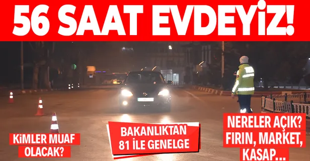 Son dakika: Hafta sonu kısıtlaması başladı! Sokağa çıkma kısıtlamasından kimler muaf? Nereler açık?