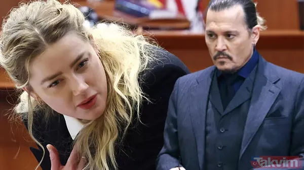 'Johnny Depp cinsel organımda arıyordu' demişti... Mahkeme salonunda Amber Heard'den olay görüntü! Kokain mi çekiyor? - 25