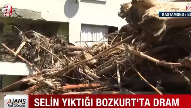 Afet bölgesi Kastamonu Bozkurt'ta bir gün nasıl geçiyor! A Haber detayları ekrana taşıdı