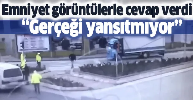 Emniyet'ten sosyal medyadaki darp iddiasına görüntülü yalanlama