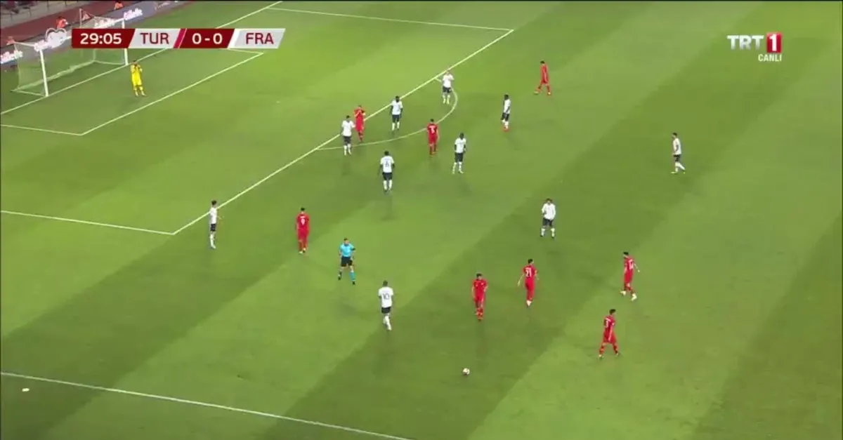 Türkiye 1-0 Fransa | Kaan Ayhan'ın golü