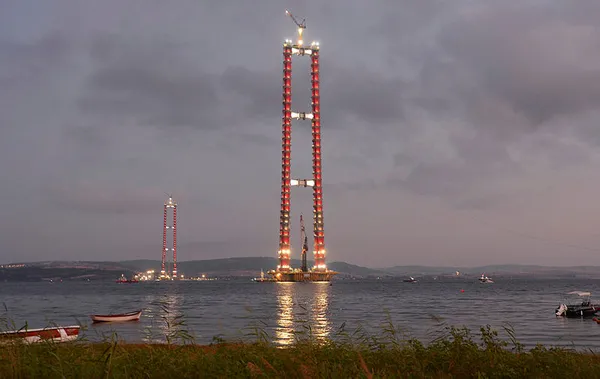 1915 Çanakkale Köprüsü'nde en önemli aşama tamamlandı! Dünyanın en büyüğü olacak!-5