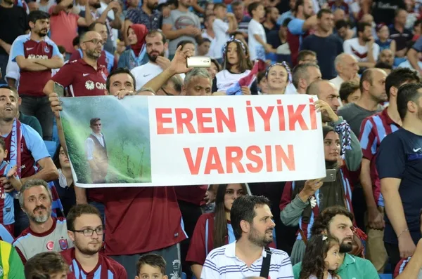 Trabzon Eren için ayakta-1