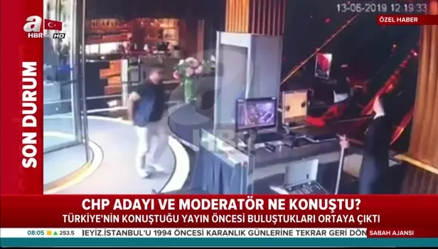Ekrem İmamoğlu ile İsmail Küçükkaya'nın yayın öncesi Taksim'de bir otelde buluştuğu ortaya çıktı (Video)