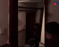 Suriyeli kiracısının kapısına baltayla saldırdı