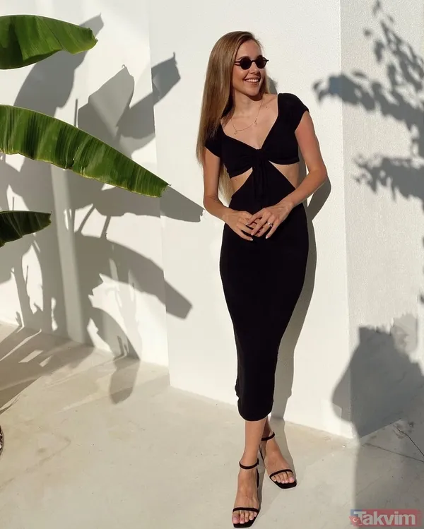 Berfu Yenenler bikinisiyle şov yaptı! Eşi Eser Yenenler’in tepkisi olay oldu sosyal medya onları konuştu - 18