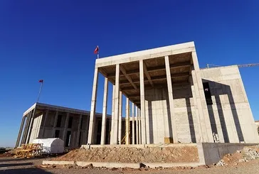 MHP Genel Başkanı Bahçeli'nin Hacıbektaş'ta hibe ettiği arsaya yapılan külliyenin yüzde 60'ı tamamlandı