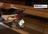 Motosiklet refüje çarptı: 1 ölü, 1 yaralı