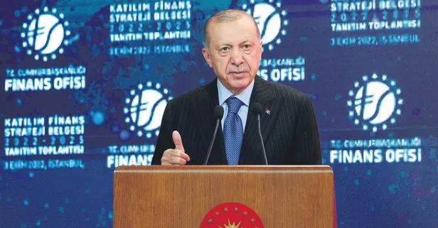 Başkan Erdoğan Dolmabahçe Ofisi’nde Katılım Finans Strateji Belgesi Tanıtım Toplantısı’nda önemli açıklamalarda bulundu