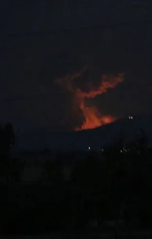 İran'ın başkenti Tahran'da patlama!