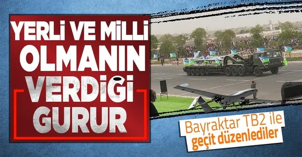 Yerli ve milli gururumuz duygulandırdı: Doğu Afrika’daki Cibuti’de tüm gözler Bayraktar TB2’lerde