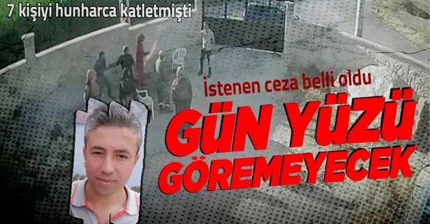 Son dakika: Konya’da 7 kişinin ölümüne neden olan cani Mehmet Altun için istenen ceza belli oldu