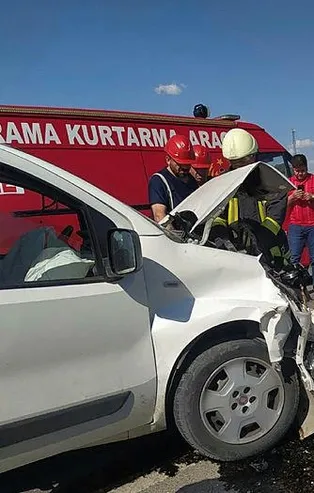 Kütahya'da feci kaza! 1 ölü 6 yaralı
