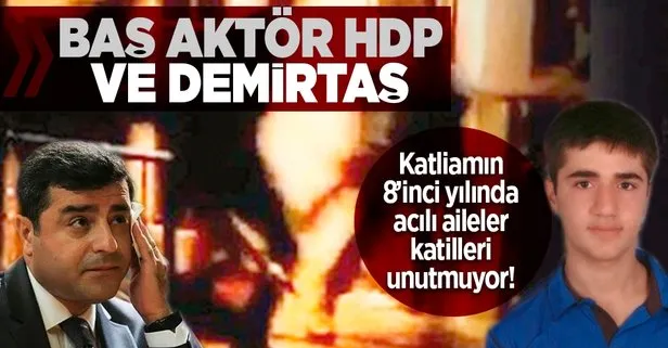 Kandil talimat verdi HDP sokağa döktü! 6-8 Ekim katliamının 8’inci yılında acılı aileler konuştu: Baş aktörü HDP ve Demirtaş’tır