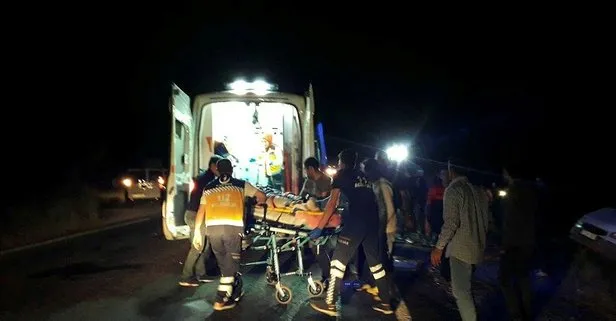 Midyat’ta trafik kazası: 1 ölü 6 yaralı