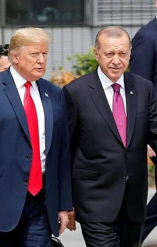 Trump: Erdoğan zorlu, güçlü, akıllı bir adam