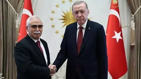 Erdoğan, AYM Başkanı ile görüştü