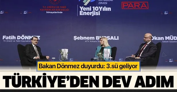 Bakan Dönmez duyurdu: Üçüncü sondaj gemisi...