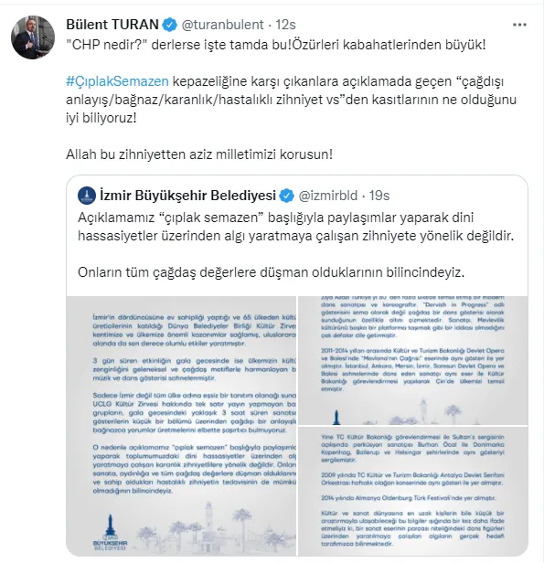 Çıplak semazen tartışması! CHP'nin skandalları bitmek bilmiyor! Ortak değerleri aşağıladılar! Resmen tepki yağıyor-6