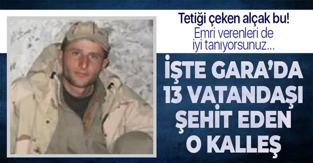 Son dakika: İşte Gara’da 13 vatandaşımızı şehit eden PKK’lı terörist! Kimliği açıklandı