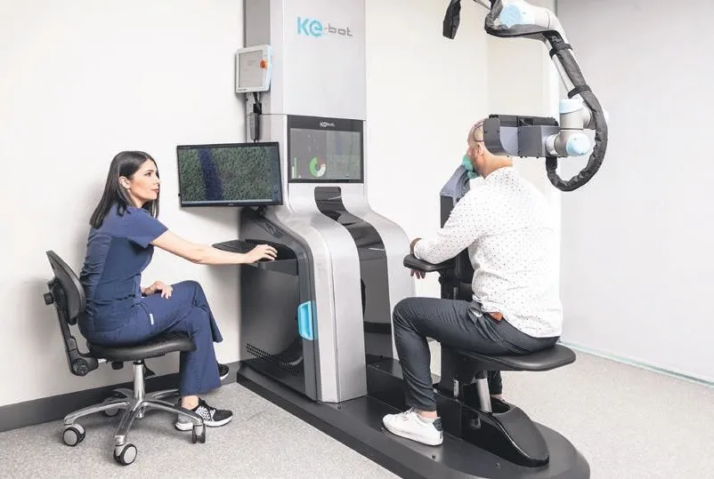 Yapay zeka saç ekecek