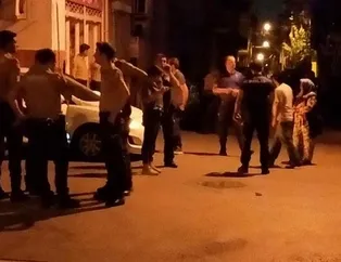 Kendisine tabanca çeken damadını bıçakladı