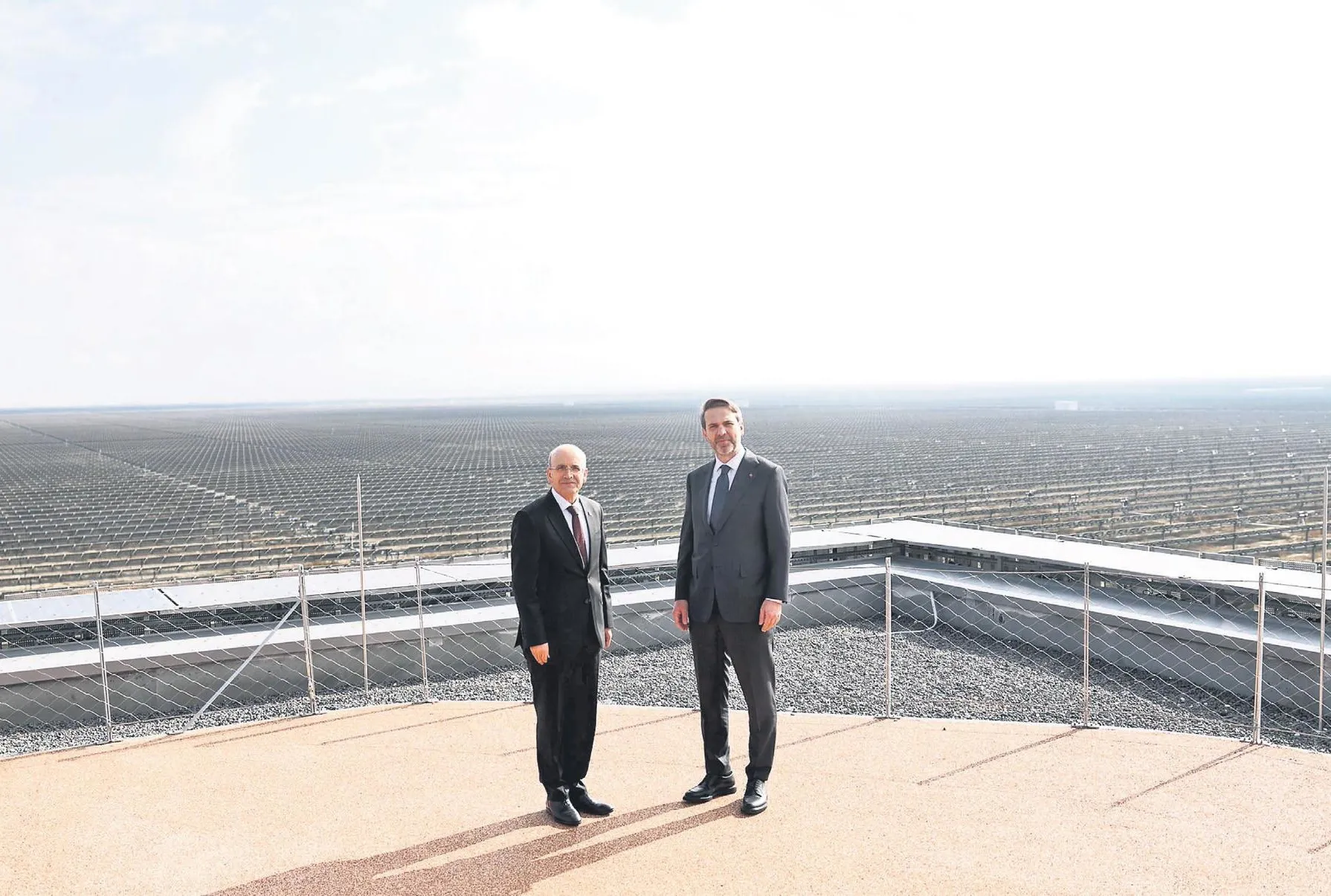 Bakanlar Karapınar GES’te