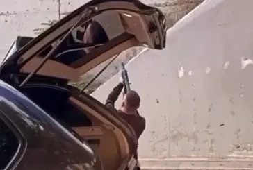 Düğün konvoyunda maganda terörü!