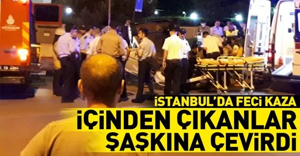 İstanbul Caddebostan’da feci kaza!