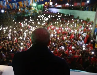 Şırnak'ta Erdoğan'a görkemli karşılama