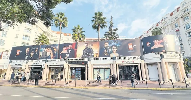 ATV’nin reyting rekortmeni dizileri Cannes sokaklarında!