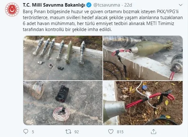 son-dakika-baris-pinari-bolgesinde-teroristlerce-tuzaklanan-6-havan-muhimmati-imha-edildi-1593156971567.jpg Son dakika: Barış Pınarı bölgesinde teröristlerce tuzaklanan 6 havan mühimmatı imha edildi-1