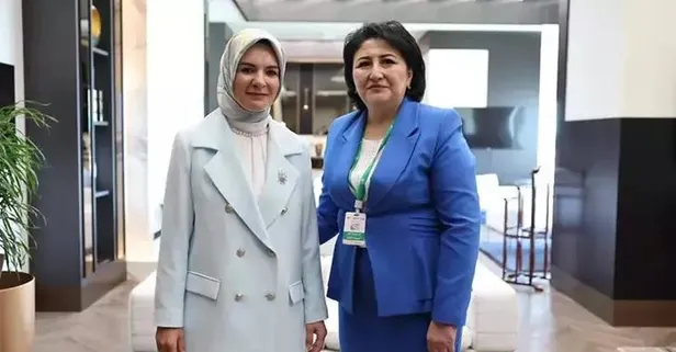 Aile ve Sosyal Hizmetler Bakanı Mahinur Özdemir Göktaş Özbekistan'da