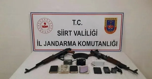 SON DAKİKA: Siirt kırsalında terör örgütü PKK’ya darbe: Teröristlere ait silah ve mühimmat ele geçirildi