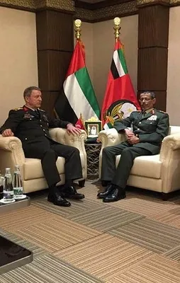 Orgeneral Akar, Birleşik Arap Emirlikleri'nde