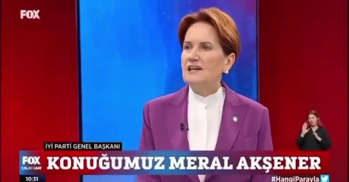 6'lı masaya Akşener'den adaylık bombası