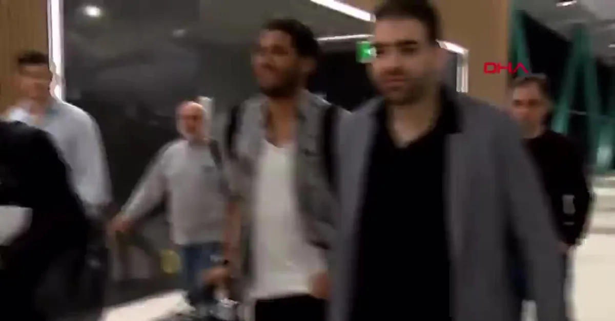 Beşiktaş'ın yeni transferi Mohamed Elneny İstanbul'da! İşte ilk görüntüler...