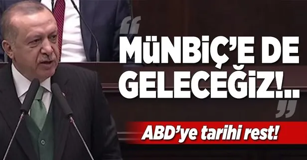 Cumhurbaşkanı Erdoğan'dan ABD'ye 'Münbiç' tepkisi ile ilgili görsel sonucu