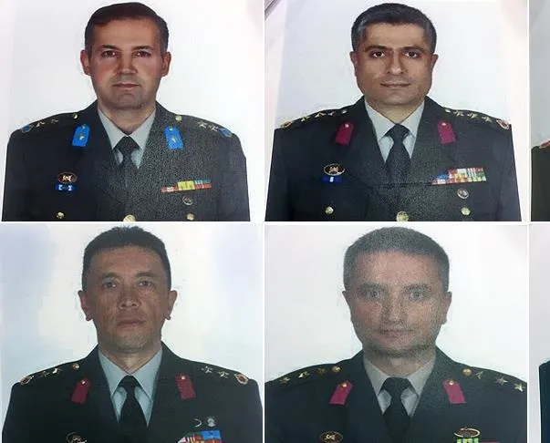 İşte FETÖ’nün firari komutanları!