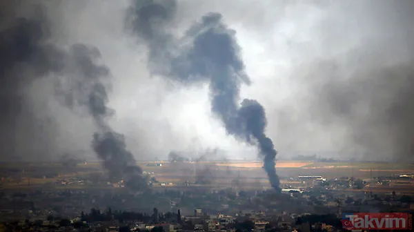 Rasulayn ve Ayn el Arap'ta terör hedefleri vuruluyor! Gökyüzü simsiyah oldu - 1