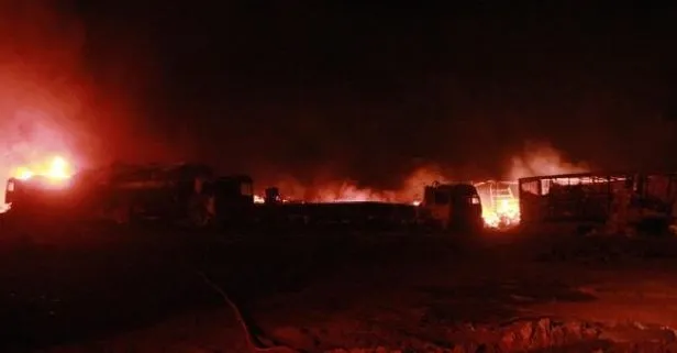 İran’ın Senendec kentinde akaryakıt tankeri patladı: 2 kişi hayatını kaybetti