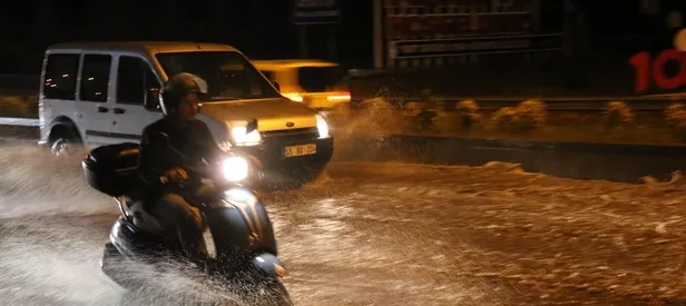 Samsun’u sağanak vurdu, hayat felç oldu