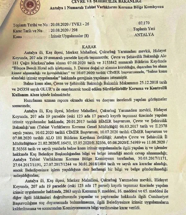 Son dakika: Antalya'da talana geçit yok: Lüks otele ikinci yıkım kararı-6