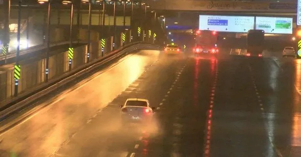 Meteoroloji uyarmıştı! İstanbul genelinde sağanak yağış etkili oluyor | 5 Nisan İstanbul hava durumu